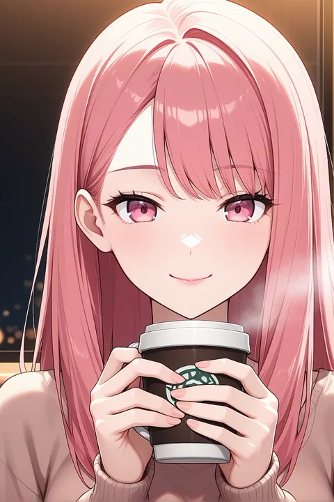 Pink coffee break — OurDream